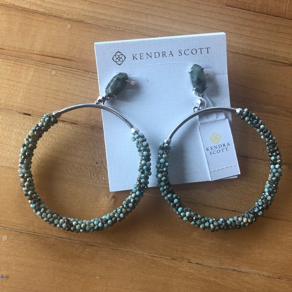 Kendra Scott Russel Earrings African Turquoise